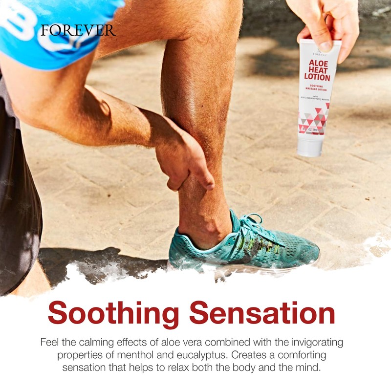 Forever Living - Aloe Heat Lotion with Menthol and Eucalyptus
