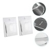 Outanaya 2Pcs Art Mixing Palette with Spatulas Durable and Reusable
