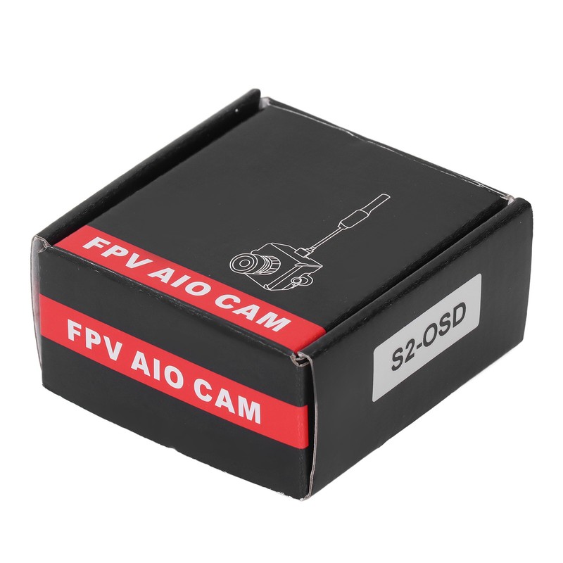 S2 OSD AIO 5.8G 800TVL HD Micro FPV Camera NTSC