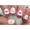 I Love Paris Eiffel Tower Nail Art Decals