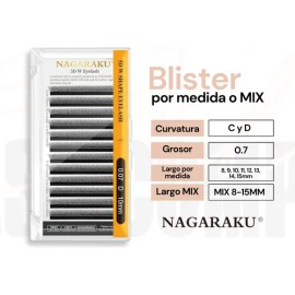 Blister 5d W .07 Nagaraku Clover - Extensiones De Pestañas