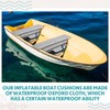 Dansydaisy 35 x 14 Inch Dinghy Boat Seat Cushion and