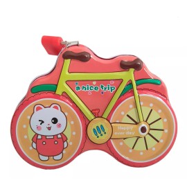Bikes Caja Alcancia Bicicleta Aluminio Dinero Recuerdos Kawaii