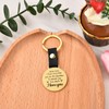 Papa Gifts for Fathers Day Keychains I Love You Papa