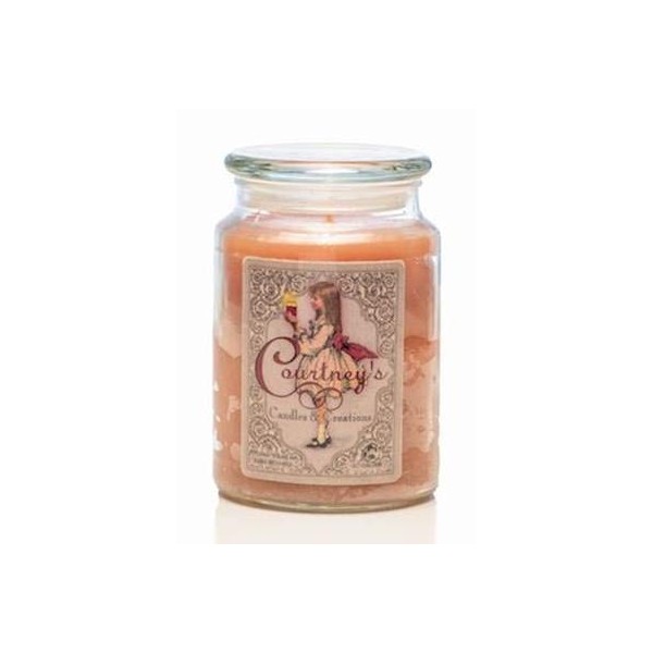 Courtney's Candles Maple Pecan Maximum Scented 26oz Large Jar Candle