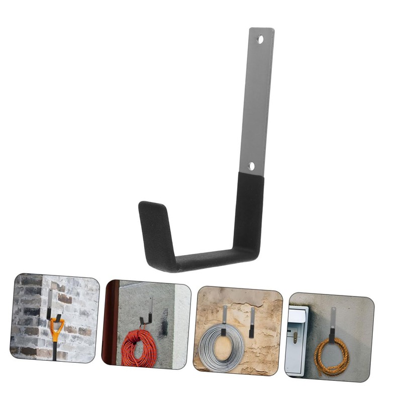 Operitacx Heavy Duty Garage Hooks 2pcs Removable Wall Hooks Storage