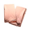 Mikinona 2pcs Rose Gold Tablecloth Wedding Party Tablecloth Party Table