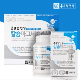Chong Kun Dang Health Calcium Magnesium Manganese Vitamin D 360 tablets 6 month supply / 종근당건강 칼슘 마그네슘 망간 비타민D 360정 6개월분