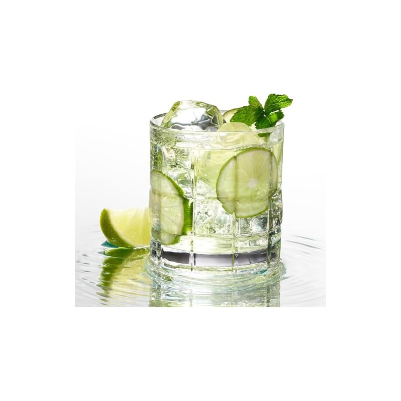 Anchor Hocking Manchester Drinking Glasses (4-Pieces, 10.5-ounce, dishwasher safe)
