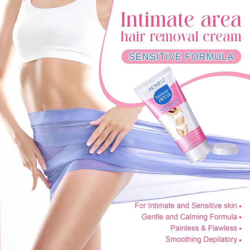 Crema Depilar Mujer Indolora Fórmula Sensible Areas Intimas
