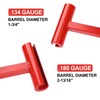 YIMSGO Red Door Hinge Adjustment Tool, Hinges Gap Adjusting Wrench,
