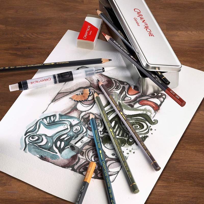 Caran d'Ache Multi-Techniques 11 Piece Sketching Set (779.307)