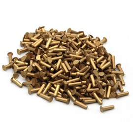 3/32" Aviation Grade, Countersunk Solid Rivets, Hard Aluminum, 100 Deg. Countersink, 1/8 Lb Bags (1" MS20426AD3-16)