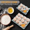 Flexzion Ceramic 12 + 6 Cups Egg Tray - 18
