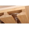 RIIPOO Wine Glass Rack Hangers Under Cabinet, Bamboo Wine Glasses