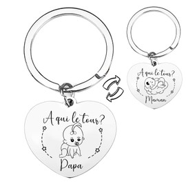 Birth Gift for Girls and Boys, New Parents Decision Piece for New Parents, Baby Gift, Stainless Steel Christening Gift for Girls and Boys, Gift for Young Mum/Pregnant/Expectant, 2