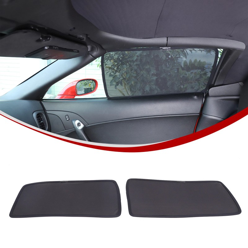 autopart2021 Car Window Screen Sun Shade Mesh Cover Windshield For