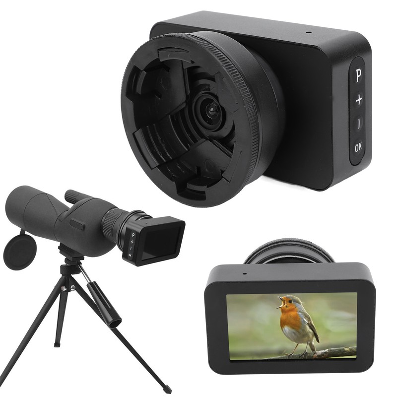Full Color 4K Electronic Eyepiece Camera for Monocular Binoculars Microscopes