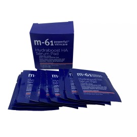 M-61 Powerful Skincare Hydraboost HA Serum Pad  10 Treatments /BNIB