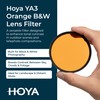 Hoya 58 mm HMC YA3 Round Filter - Orange