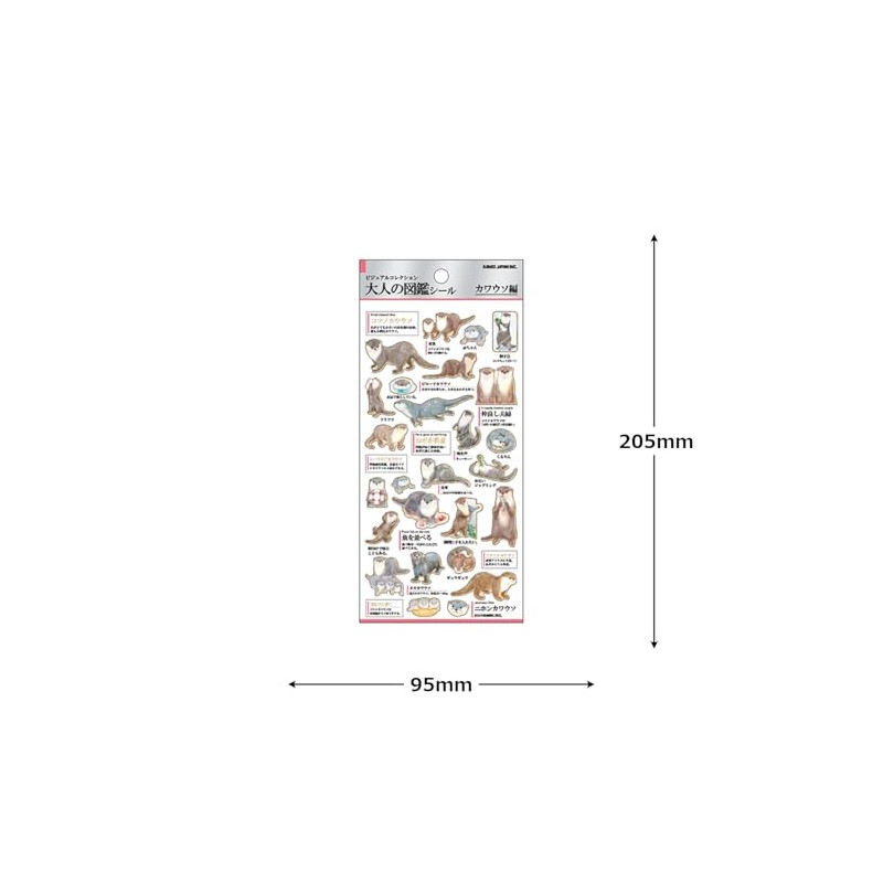 Kamio Japan Seal, Adult Encyclopedia Seal, Otter 226324