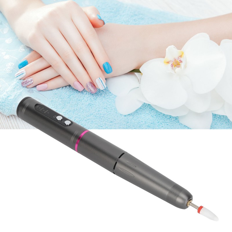 Electric Nail Drill Machine Portable 18000 Rpm Polishing Grinding Electrical
