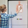 Fridge Meal Planner, Weekly Meal Prep Board - Magnetic Wooden