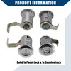 Hihaha Ignition Switch Lock Cylinder Panel Lock Cushion Lock w/Key