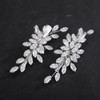 Teyglen Rhinestone Hair Clips Sparkly Zircon Crystal Hair Barrette for