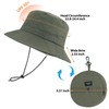 Sun Hat for Men Women Wide Brim UPF 50+ Fishing