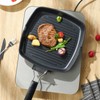 SKITCHN Grill Pan With Folding Handle, Nonstick for Stove Tops,