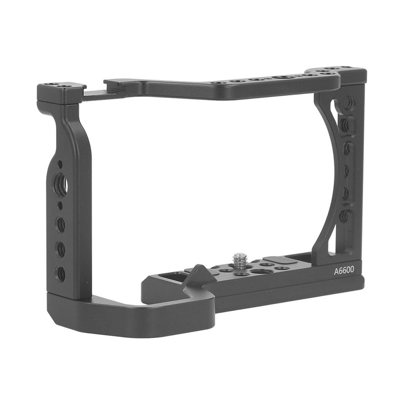 Camera Cage with Cold Shoe Interface Anti Slip Gasket Aluminum