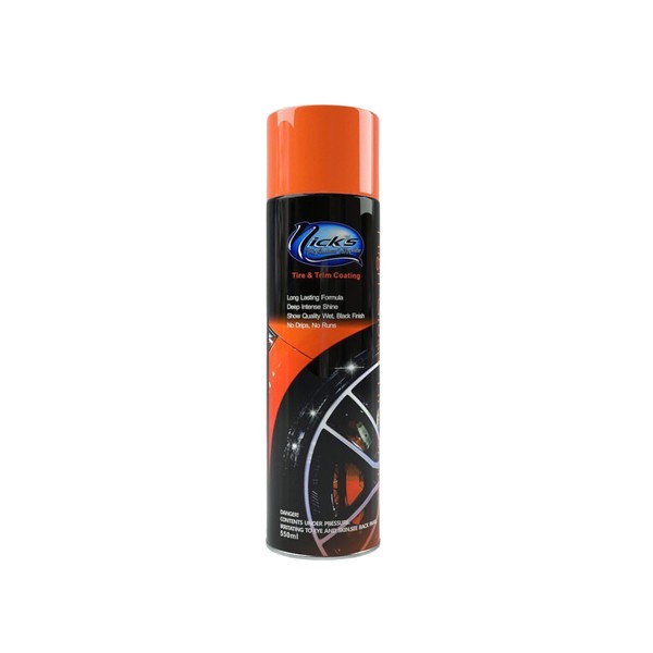 Nick's Professional Supplies High Gloss Tire Shine - Long Lasting Tire Care - Your Ultimate Wet Tire Shine Spray for a Black Finish Shine on Ceramic Coating for Cars, Trucks, Motorcycles and More.