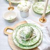 222 Fifth Adelaide Moss 16-Piece Porcelain Dinnerware Set – Service