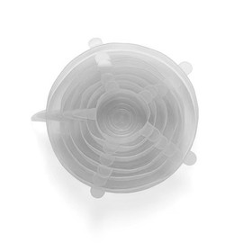 12Pcs Stretch Lids Reusable Suction Food Storage Covers