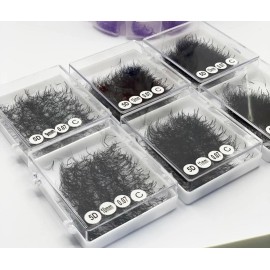 Unbranded Premade fans Promade  fans  3D 5D volume fans eyelash fans