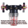Aimela 3/4''1/2''hose barb filter, sedimentation filter accessories for inlet water