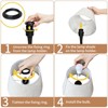 ONEWISH Cordless Lamp-Battery Operated Table lamp, 4000mAh Rechargeable, Stepless Dimmable,