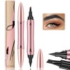 SEO-FANALLY Magic Eyebrow Pencil, Eyebrow Pencil with 4 Micro Fork