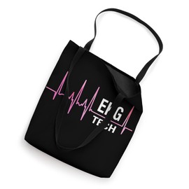 EKG Tech Electrocardiogram ECG Technician Monitor Tech Tote Bag