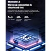 2024 Version True Wireless Bluetooth Earbuds with Charging Case Compatible