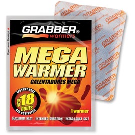 Grabber Mega Warmers, 18+ Hours Maximum Heat- 1 Count , 1.9 Ounce