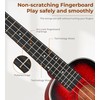 Vangoa Ukulele for Beginners, 23 Inch Ukulele Kit Mahogany Bundle