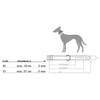 HUNTER Collar List, 40 rope, creme