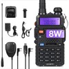 UV-5R 8W Dual Band Two Way Radio, UV-5RTP Ham Radio