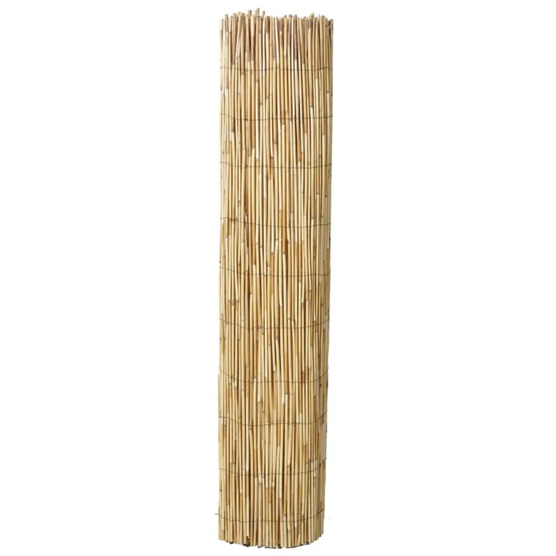 vidaXL Garden Reed Fence 500x100cm Outdoor Patio Backyard Screen Barrier