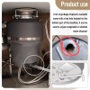 Haiouus Garbage Disposal Wrench, Allen Wrench Tool Compatible Silver