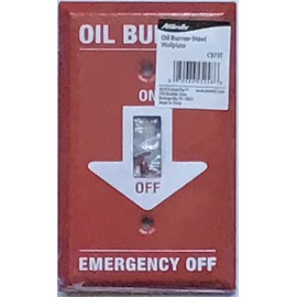 Oil Burner Emergency Shut-Off Switch Cover