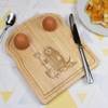 Azeeda 'Mole Digging with Shovel' Wooden Breakfast Board (WB00084719)