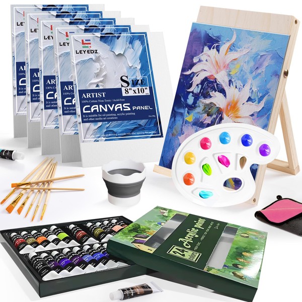 Painting Kit, Acrylic Paint Set for Kids, Art Set with
